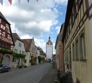 Unterwegs in der Altstadt von Prichsenstadt