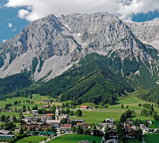 Panorama von Ramsau am Dachstein