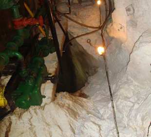 In über 200 Metern Tiefe