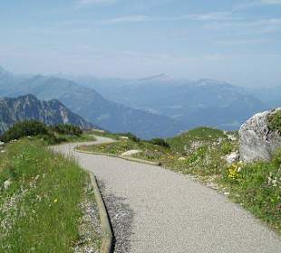 Weg an der Mittelstation