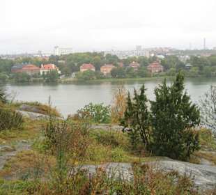 Ausblick von Skansen auf das Meer