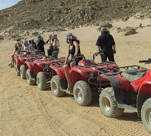 Quadtour in der Wüste