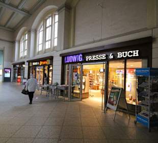 Geschäfte im Hauptbahnhof
