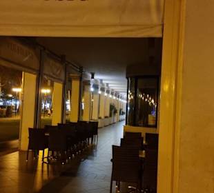 Das Café leider geschlossen