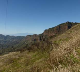 Cruz de Tejeda: Blick zum Pico del Teide/Teneriffa