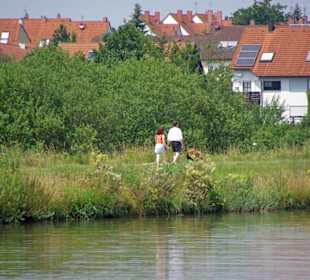 Entlang der Landschaft