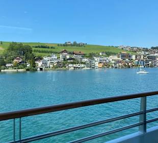 Aussicht vom Schiff