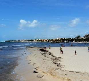 Etwas ausserhalb, im Norden, der Bucht von Playa del Carmen