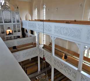 Emporen in der Klosterkirche Sonnefeld