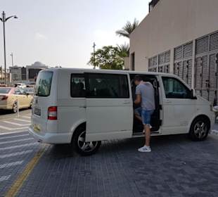 Unser klimatisierter VW Bus