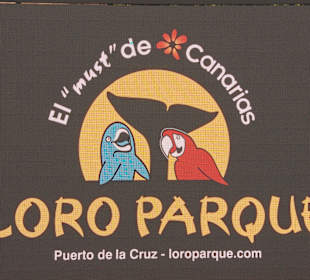 Logo des Loro Parks - Tier- und Pflanzenpark