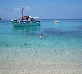 Bootsfahrt zur blauen Lagune