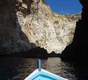 Pendeln zwischen den Grotten
