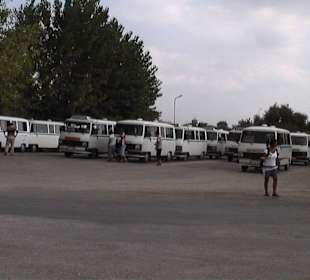 Dolmus-Platz in Side