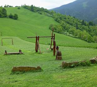 Ausblick vom Dorf