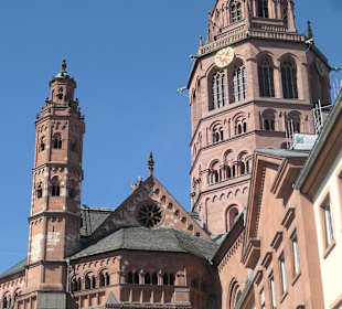 Blick zum Mainzer Dom