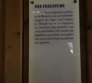 Schüttesäge-Museum