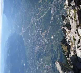 Aussicht auf der Mutspitze