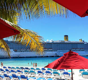 Ausblick von der Bar her