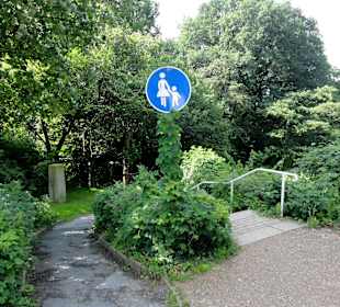 Spaziergang durch den Stadtpark