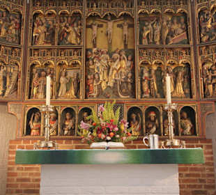 Der Flügelaltar (1460) Detail