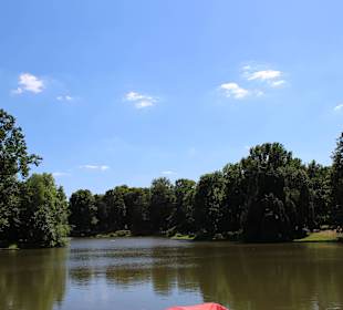 Łazienki królewskie, park