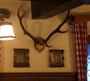 Im Restaurant Zur Post im Zentrum von Ruhpolding