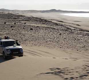 Fahrt durch die Dünen (nur nicht anhalten)