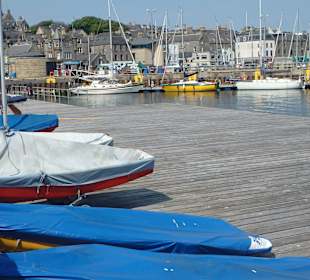 Teilansicht des Hafens