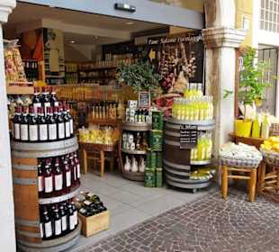 Eingang zum Geschäft