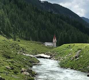 Wandern Mühlen in Taufers