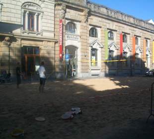 Plazovy volejbal na ulici