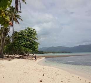 Strand nach Las Galeras