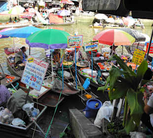 Schwimmende Märkte von Amphawa