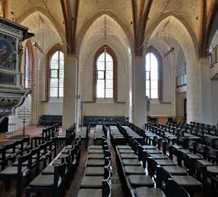 Das Kirchenschiff von St. Johannis