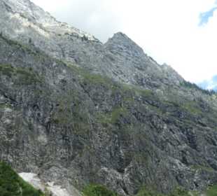 Auf dem Weg zur sogenannten Eiskapelle