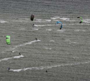 Kitesurfen vor Laboe