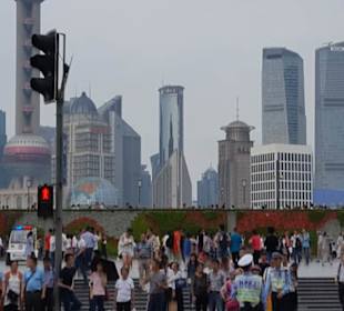 Uferstraße Bund Shanghai