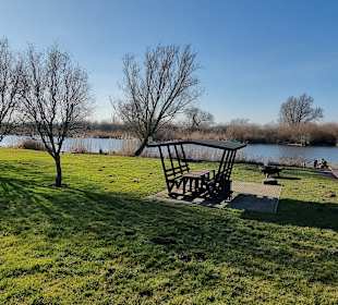 Blick auf die Peene. 