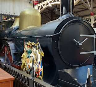Die Dampflok "The Queen"