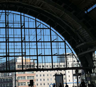 Auf dem Bahnhof Berlin Alexanderplatz