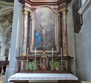 Seitenaltar in der Pfarrkirche St. Nikolaus