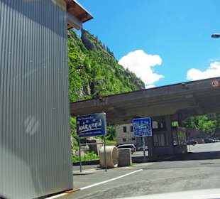 Die Grenze zu Italien