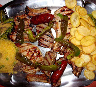 Grillplatte Restaurant "Don Quijote" Cuxhaven