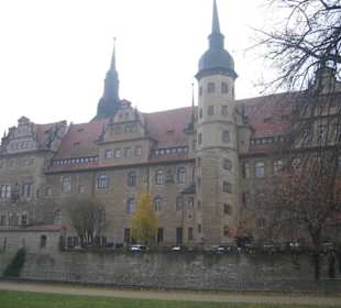 Widok na kompleks zamkowy