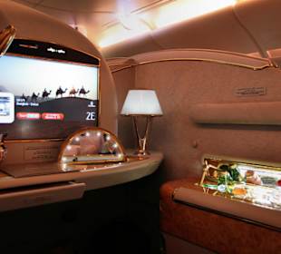 Emirates Airbus A 380-800, First Class