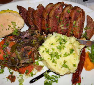 Entenbrust mit Stopfleber