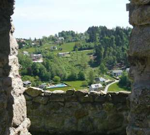 Ausblick am Weg nach oben 