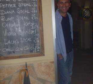 Speisekarte und Etlan