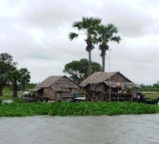 Am Ufer des Tonle Sap